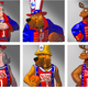 Illustration for article titled Your 76ers Mascot Choices Are A.) Patriotic B.) Molesty C.) Tripping Balls